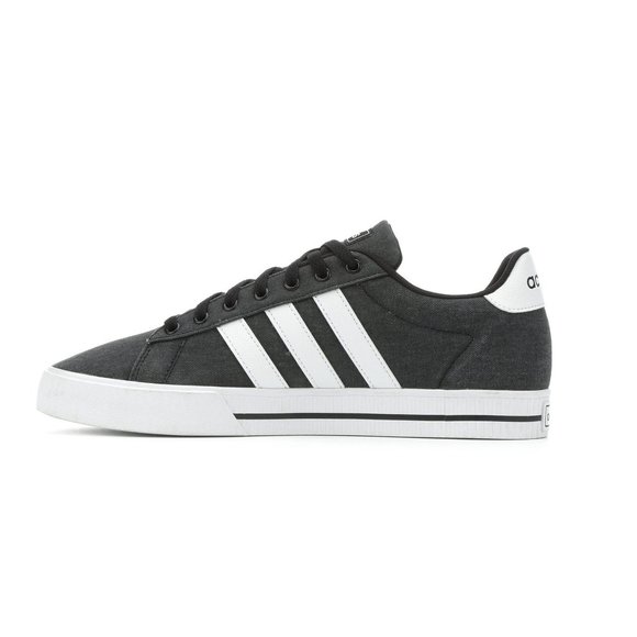 Adidas Daily 3.0 Men's 3 Stripe Canvas Casual Fashion Low Top Shoes Sneakers - Picture 2 of 6